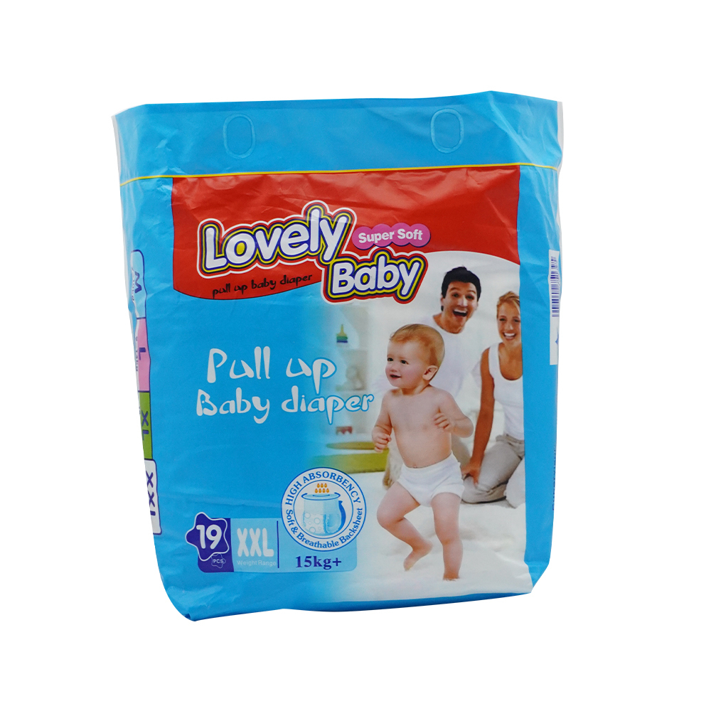 Lovely Baby Diaper (Pull Big) 19PCS - XXL Size 30LB-44LB