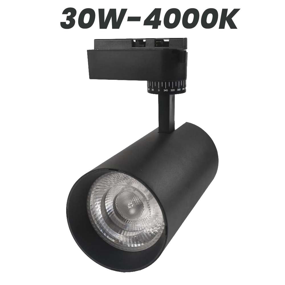 Wellmax Eagle Eye Premium Track Light Black 30W 4000K