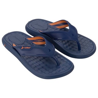 Rider Step Thong Ad Flip (No-8) Black, Black & Grey 212437BE68208