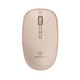 MICROPACK MP729BCR Speedy Silent 2 Dual Modes Wireless Mouse, Cream