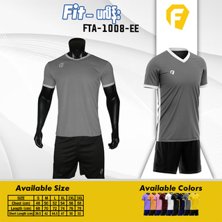 FIT Plain jersey FTA-1008 Grey ( EE ) / XL