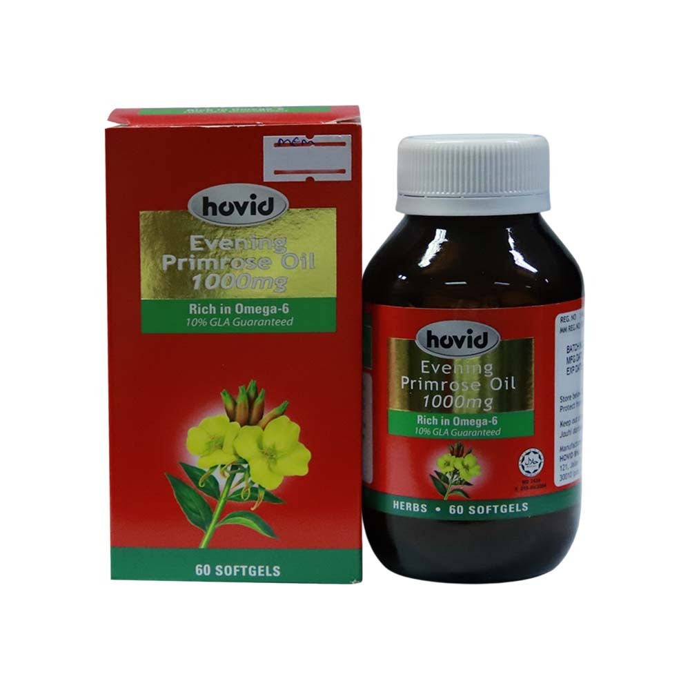 Hovid Evening Primrose Oil Softgel 60PCS
