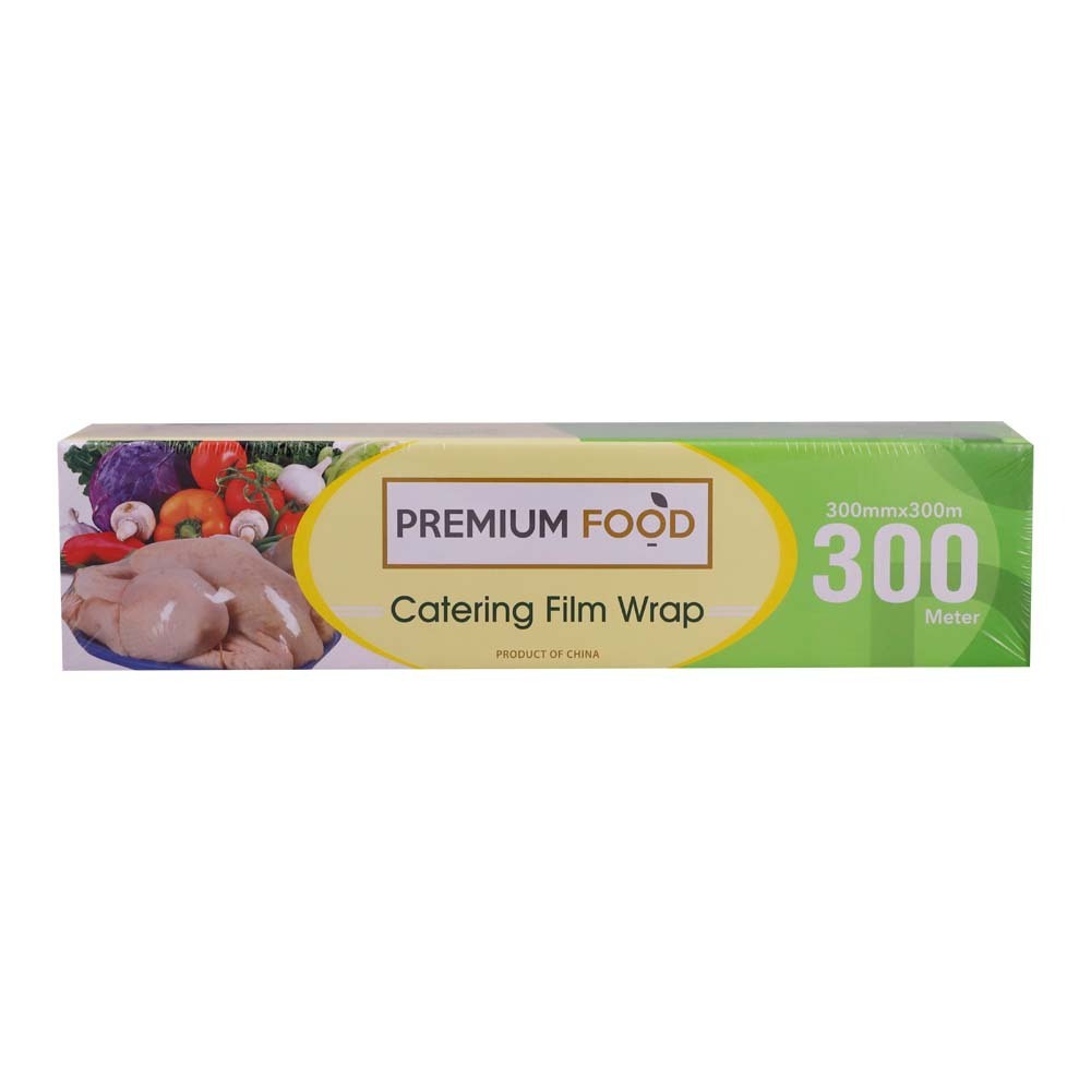 Premium Food Catering Film Plastic Wrap 300MMx300M