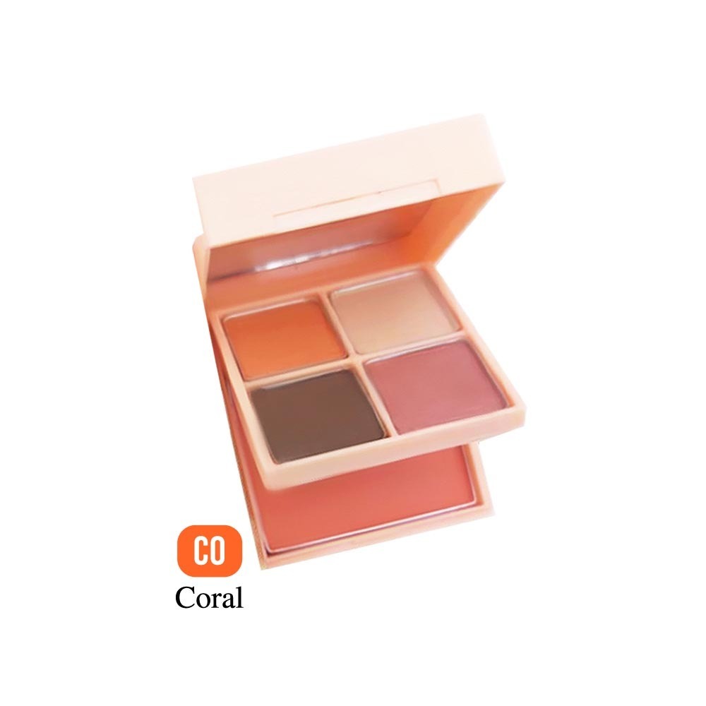 Now How I'M Face Palette - Coral
