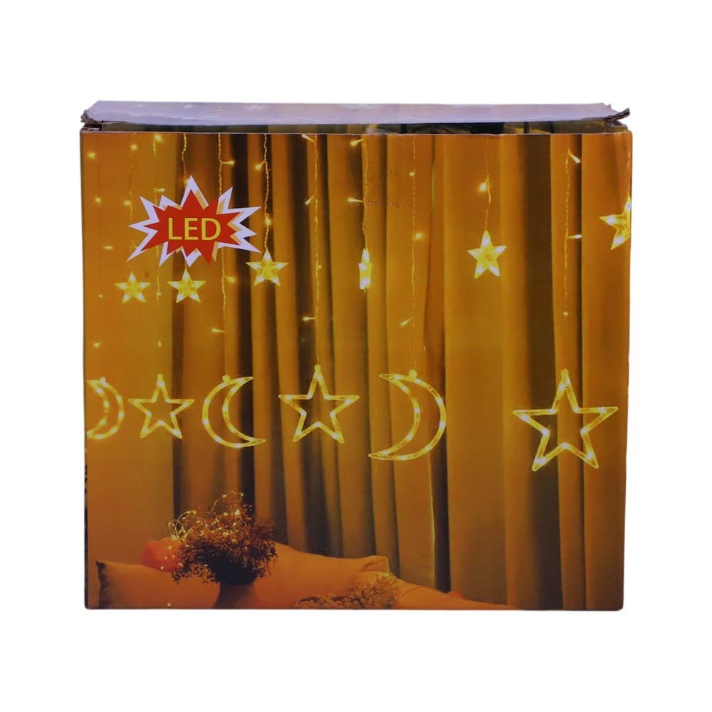 Pk Led Star & Moon & Snowflake Light
