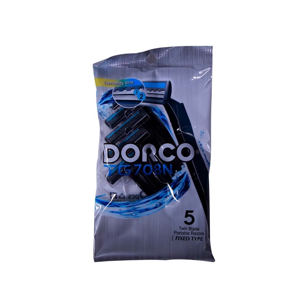 Dorco Twin Blade Disposable TG708N 5PCS