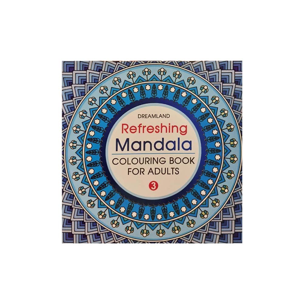 Refreshing Mandala Colouring Book-3