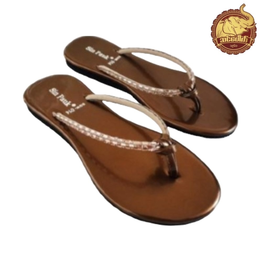 Sin Pauk Women Leather Slipper (Design-5,No-37) BGW-014