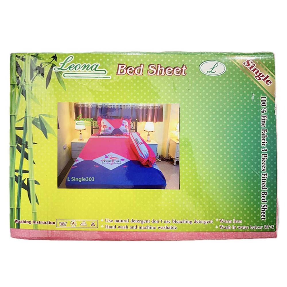 Leona Bed Sheet Single BS07 (L Single-303)