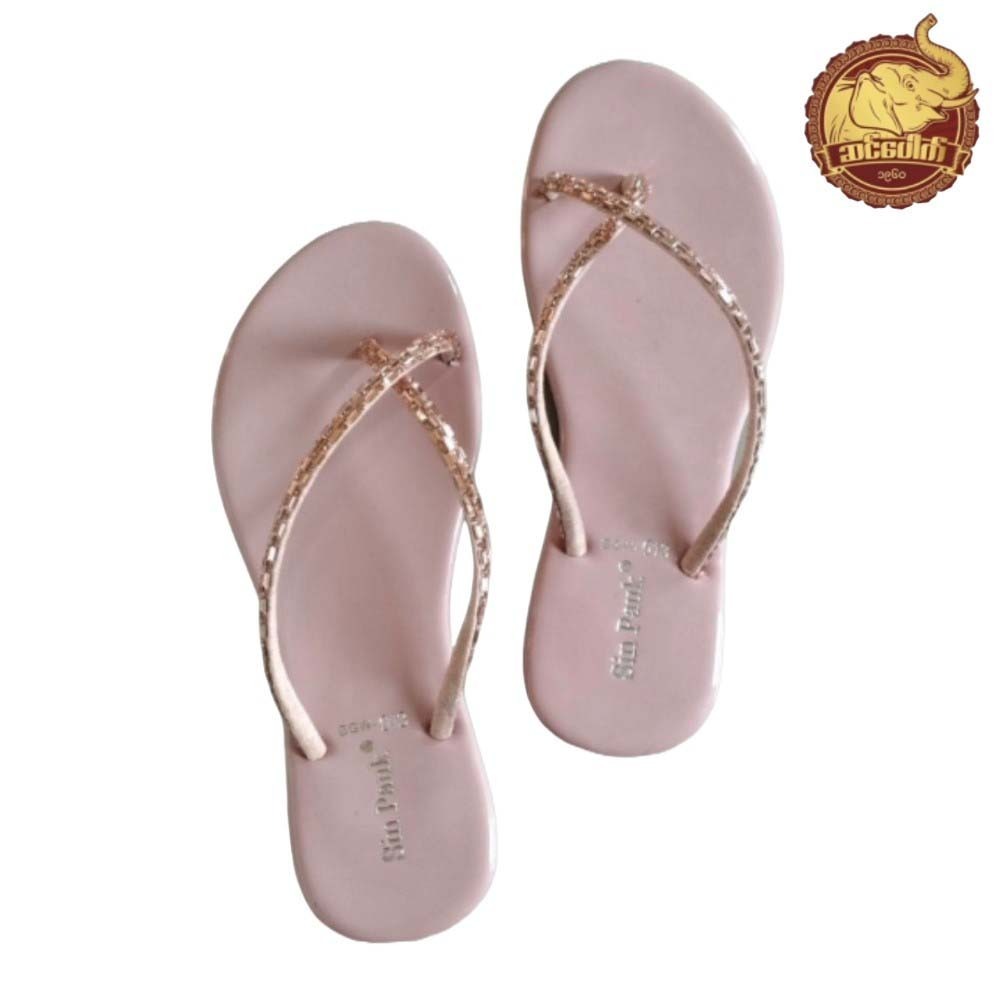 Sin Pauk Women Leather Slipper (Design-2,No-40) BGW-013