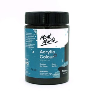 M.M. Acrylic Colour 300ML - Orange Red