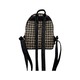 Konoko Cotton Mini Backpack Small (Black Tweed )