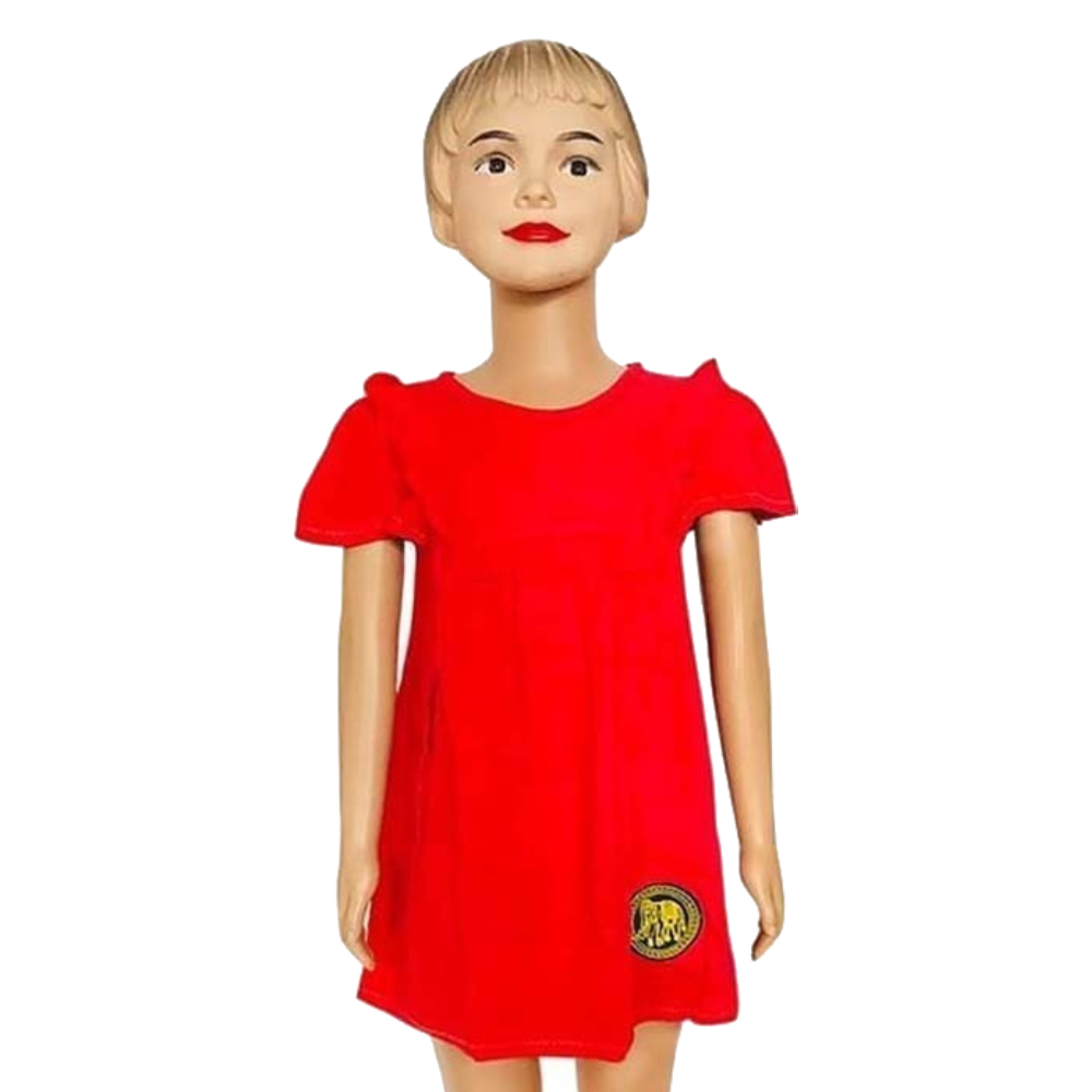 Lavender Girl Faction Dress (Design23) Red Medium