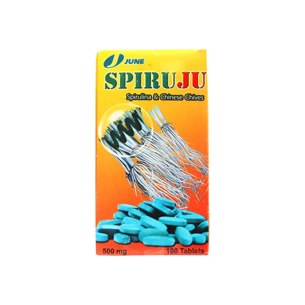 Spiruju Spirulina & Chinese Chives 100 Tablets