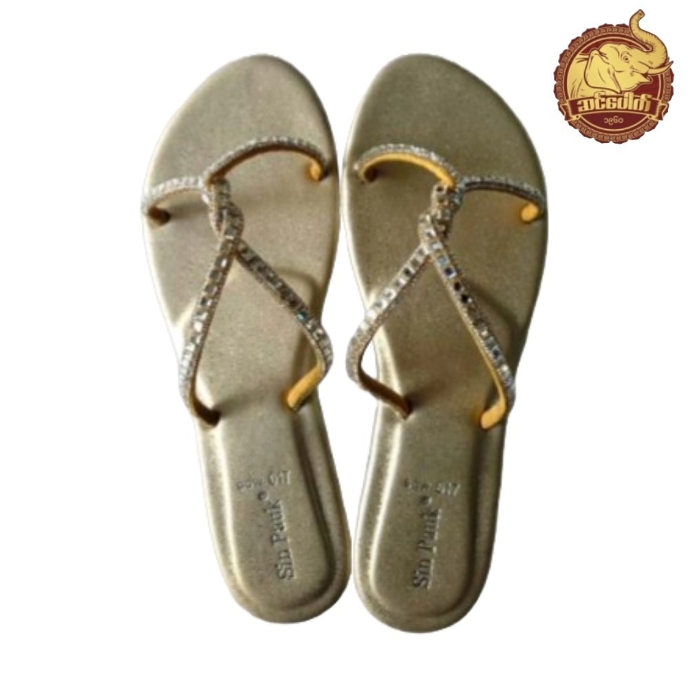 Sin Pauk Women Leather Sandal Kyut Pate (No-38,BGW-017)