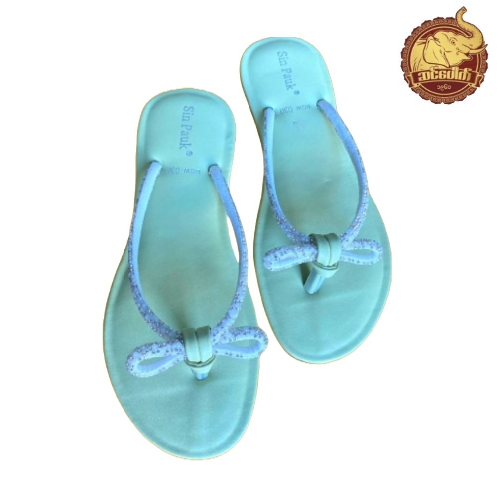 Sin Pauk Women Leather Slipper (Design-1,No-36) BGW-030