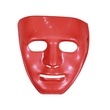 Uncle Gyi Plain Red Mask