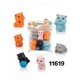 Baby Cele Cute Squeeze Cat Squeaky Toys Set 6PCS 11619