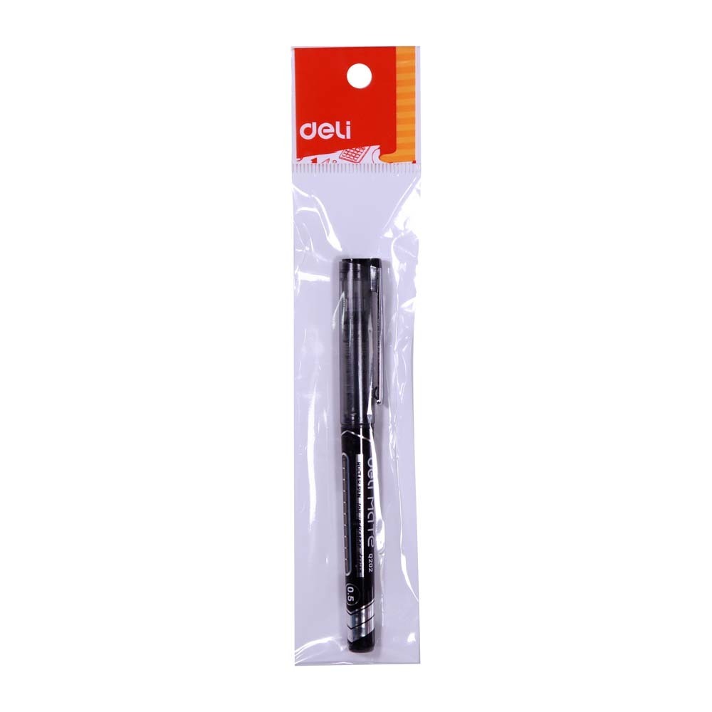 Deli Mate Gel Pen 0.5mm Q20220 (Black)