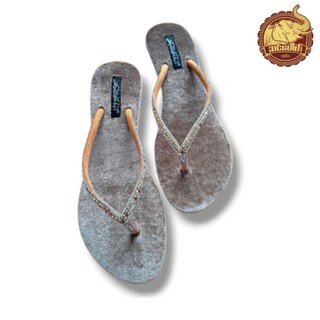 Sin Pauk Poe Khwar Myint Velvet Sandal Diamond Strap (Design-3,No-37) BGK-006