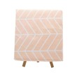 S & J's Single Bedsheet Oragne Arrow SJ-107