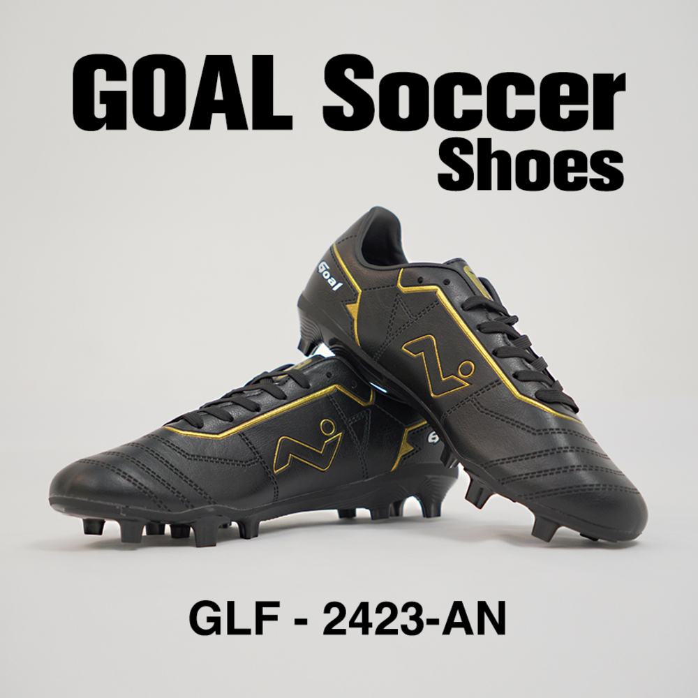 Goal Soccer Shoe GLF-2423-AN Black (NO-37)