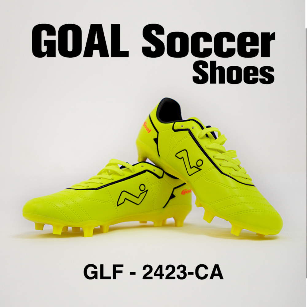 Goal Soccer Shoe GLF-2423-CA Yellow (NO-40)