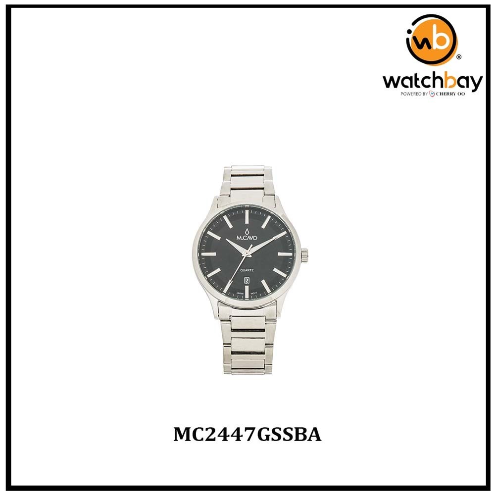 M. Cavo Men Watch MC2447GSSBA Cherry Oo