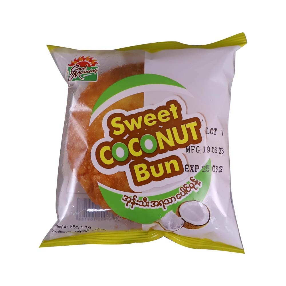 Good Morning Sweet Coconut Bun 55G