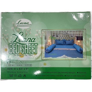 Leona Bed Sheet Double (6' x 6.5' x 9") L Double 309