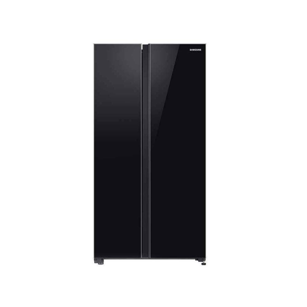 Samsung Side by Side 2 Door Refrigerator RS62R50012C/ST 655LTR (Black)