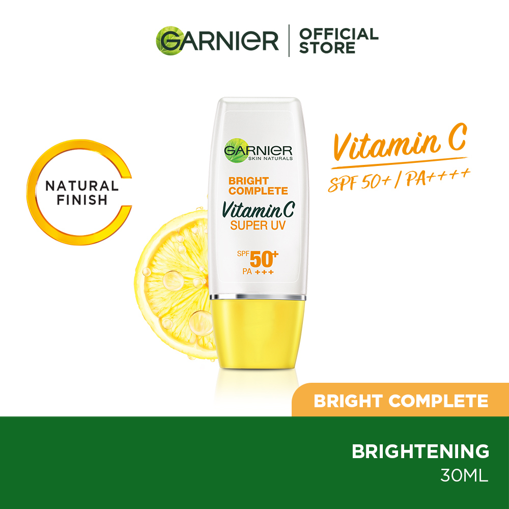 Garnier Bright Complete Super UV Natural Spot Proof Sunscreen Spf50 Pa++++ 30ML
