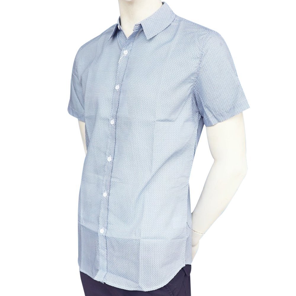 Cottonfield Men Short Sleeve Printed Shirt C99 (Medium)