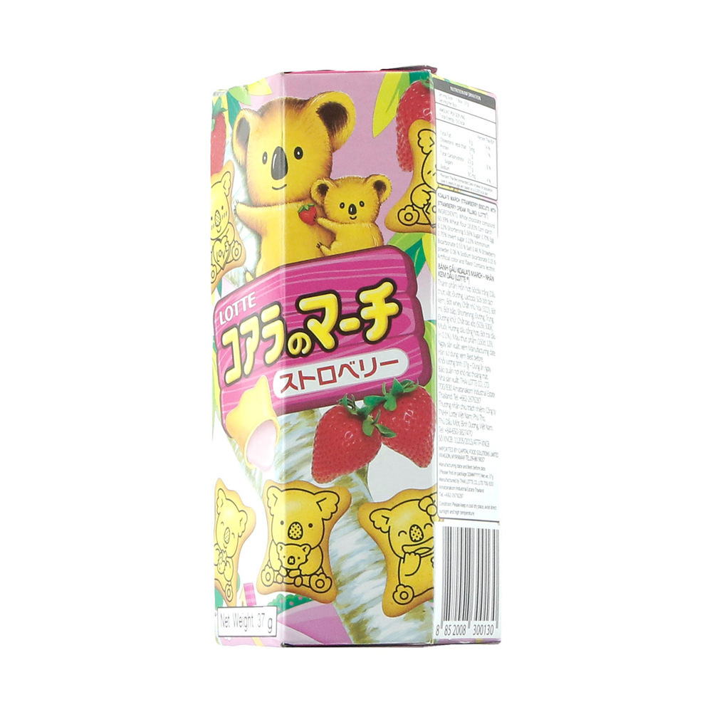 Lotte Koala`S Biscuit Strawberry Cream 41G