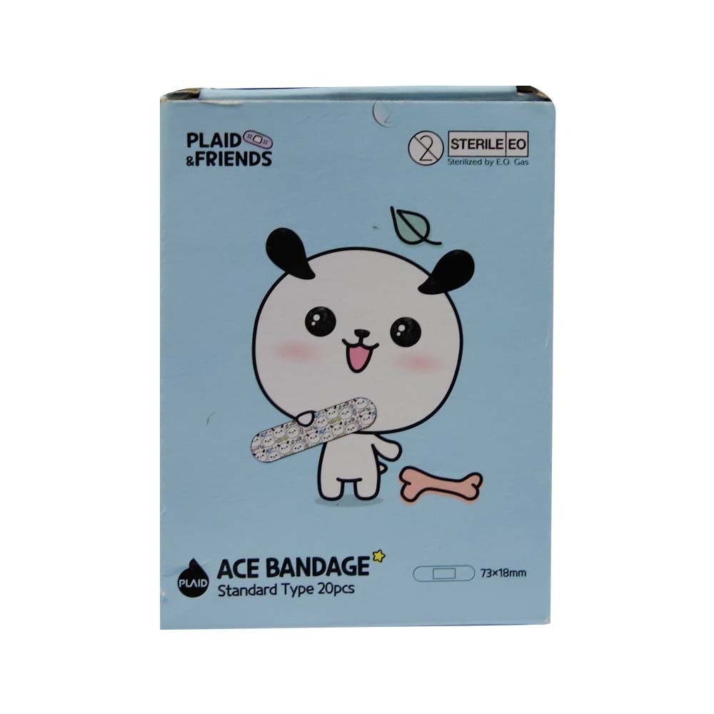 Plaid&Friends Cartoon Plaster 20PCS