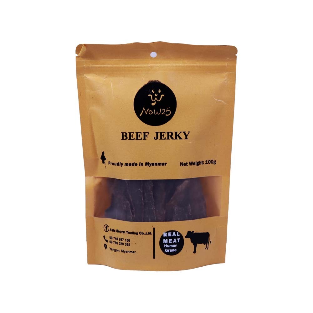New25 Dog Snack Beef Jerky 100G