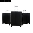 Trend Luggage Black (Aluminum & ABS) TG2219 24IN