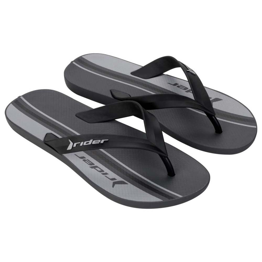 Rider Feel Urban Thong Ad Flip (No-7) Dark Grey, Black & Grey 212318BE50607
