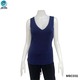 The Ori Women Sleeveless Top Indigo MBC031 XL