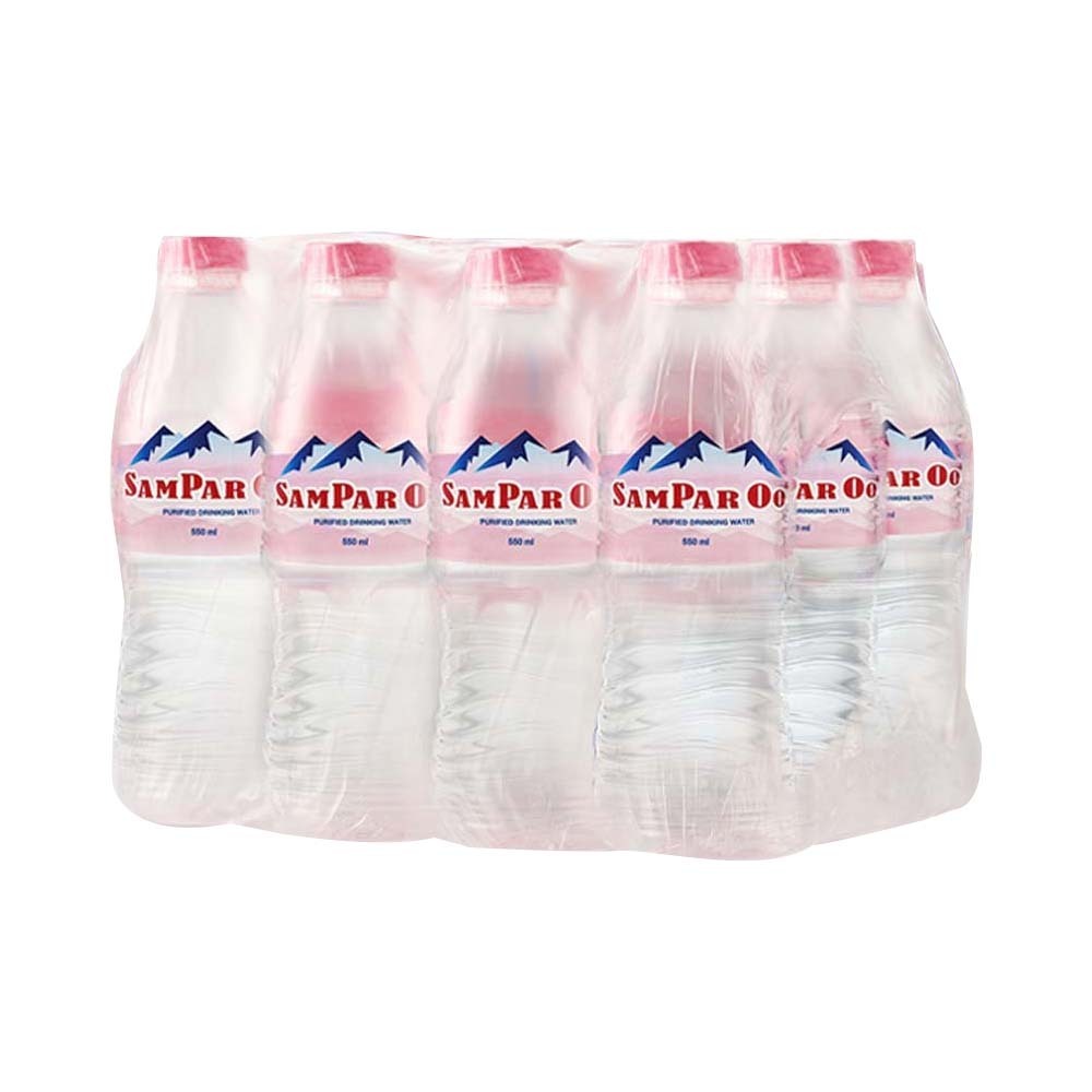 Sam Par Oo Pure Drinking Water 550ML x 12PCS