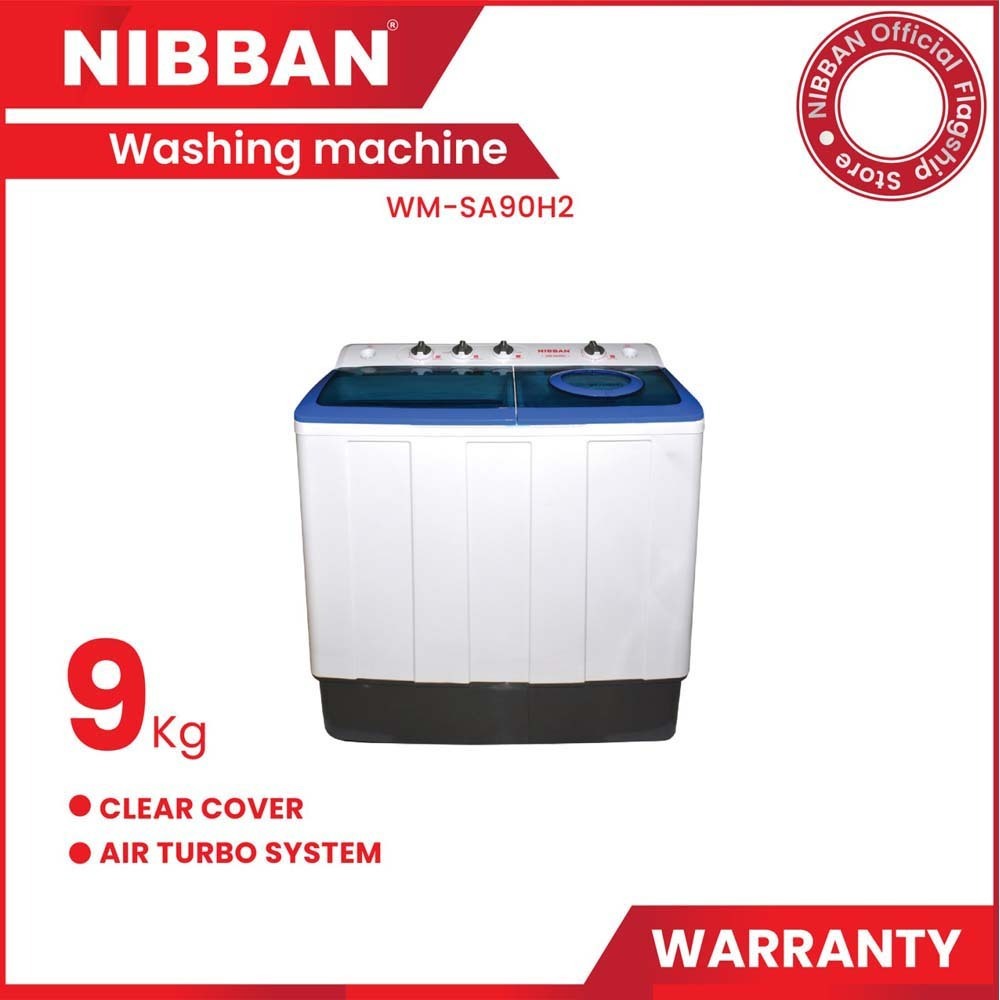 Nibban 9Kg Semi Auto Washing Machine WM-SA90H2