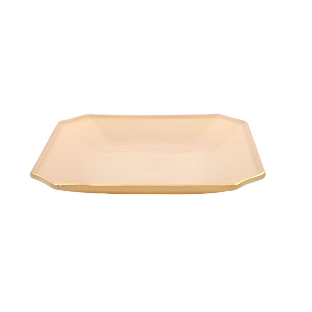MP Latte Square Plate 7.25IN CL-440
