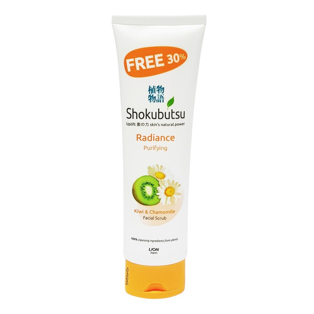 Shokubutsu Facial Scrub Radiance Purifying 130G