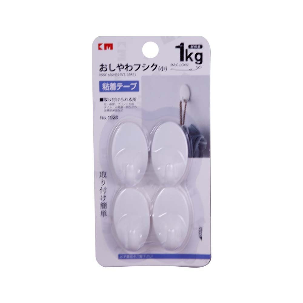 KM Wall Hook 4PCS 1KG No.1028