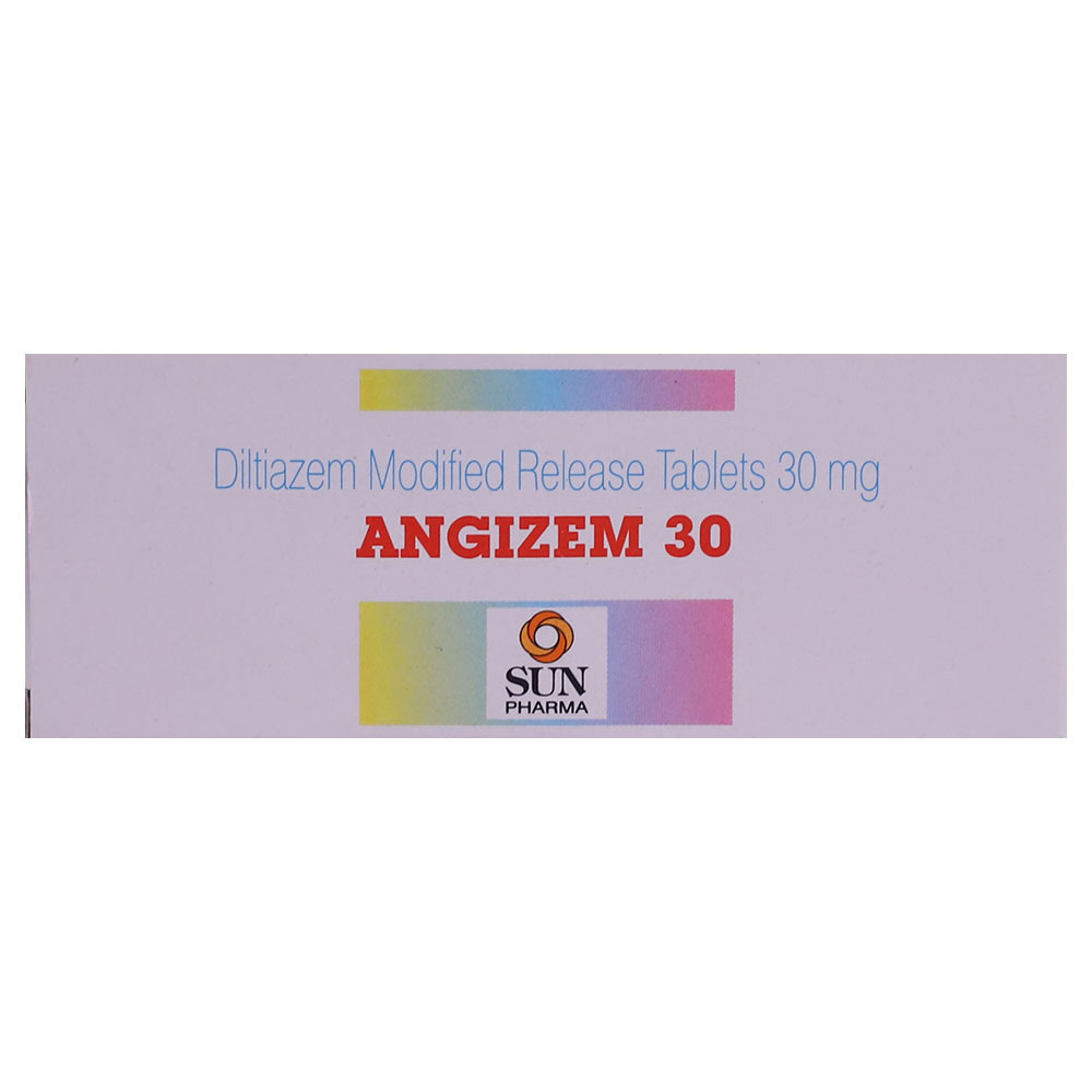 Angizem 30MG 10Tablets 1X10