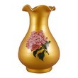 Sein Nagar Flower Vase Glass 8.5IN (Curvy)