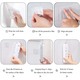 KPT 5 Pairs Wall Mounted Double-Sided Hooks KPTHSO00011