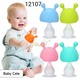 Baby Cele Silicone Mushroom Teether & Rattle Toy 1PC Random 12107