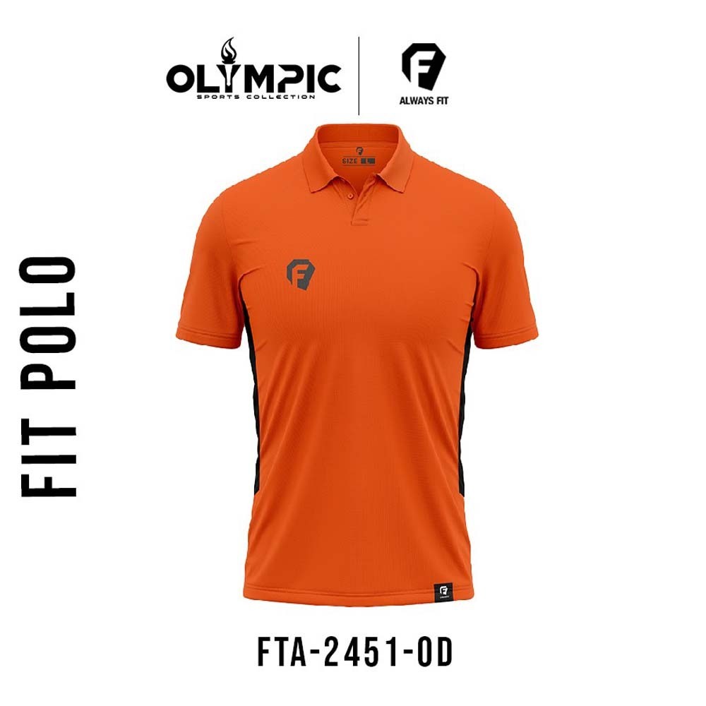 Fit Polo FTA-2451-OD Orange (Large)