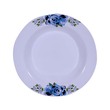 Larah Flare Soup Plate 9in (Rose Blue)